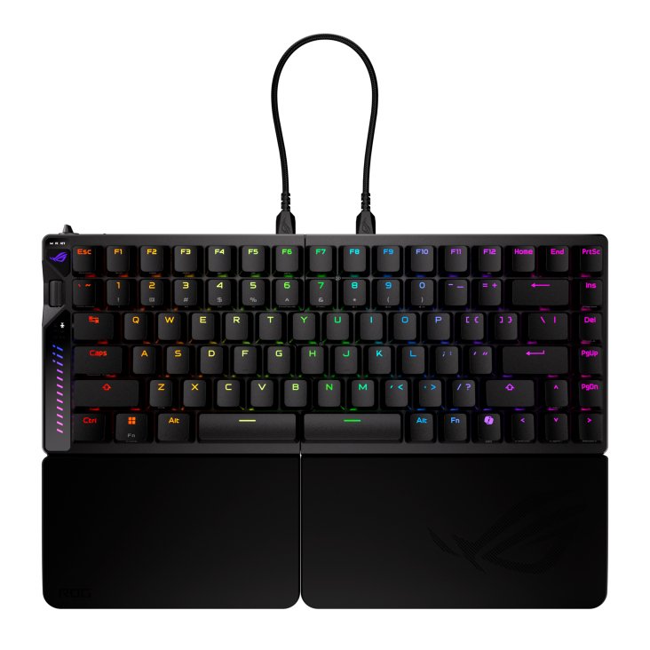 ASUS Rog Falcata Keyboard Set USB + RF Wireless + Bluetooth Black