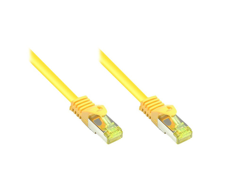 Alcasa 8070R-030Y Network Cable Yellow 3M CAT.7 S/FTP (s-STP)