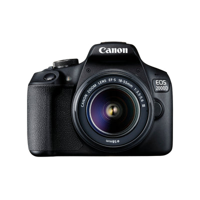 Canon Eos 2000D 24.1MP Wi-Fi + Ef-s 18-55MM F3.5-5.6 Is Iii — image 1