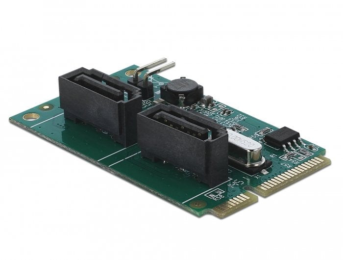 Delock Convertidor Mini PCIE a 2 X SATA With RAID