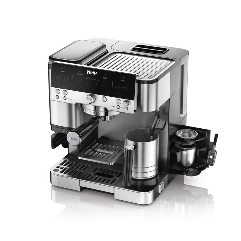 Ninja Coffee Machine ES601EU Eléctrica Semi-automática Máquina Espresso 2 L