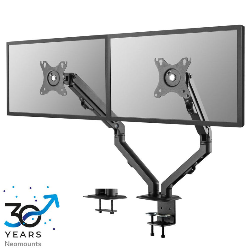 Newstar Escritorio Soporte 100X100 2-7KG 17-27 '' / Negro / Tilt / Swivel / Rotating