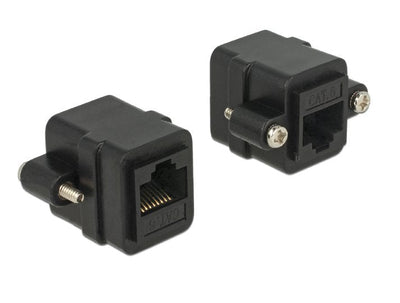 Delock Adapter RJ45 Female/Female CAT.6 Am — image 1