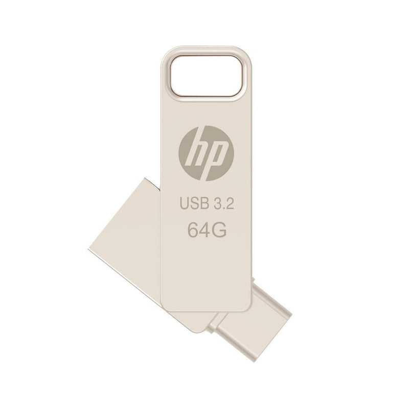 HP USB 3.2 64GB X206C-A Otg Type-c Metal
