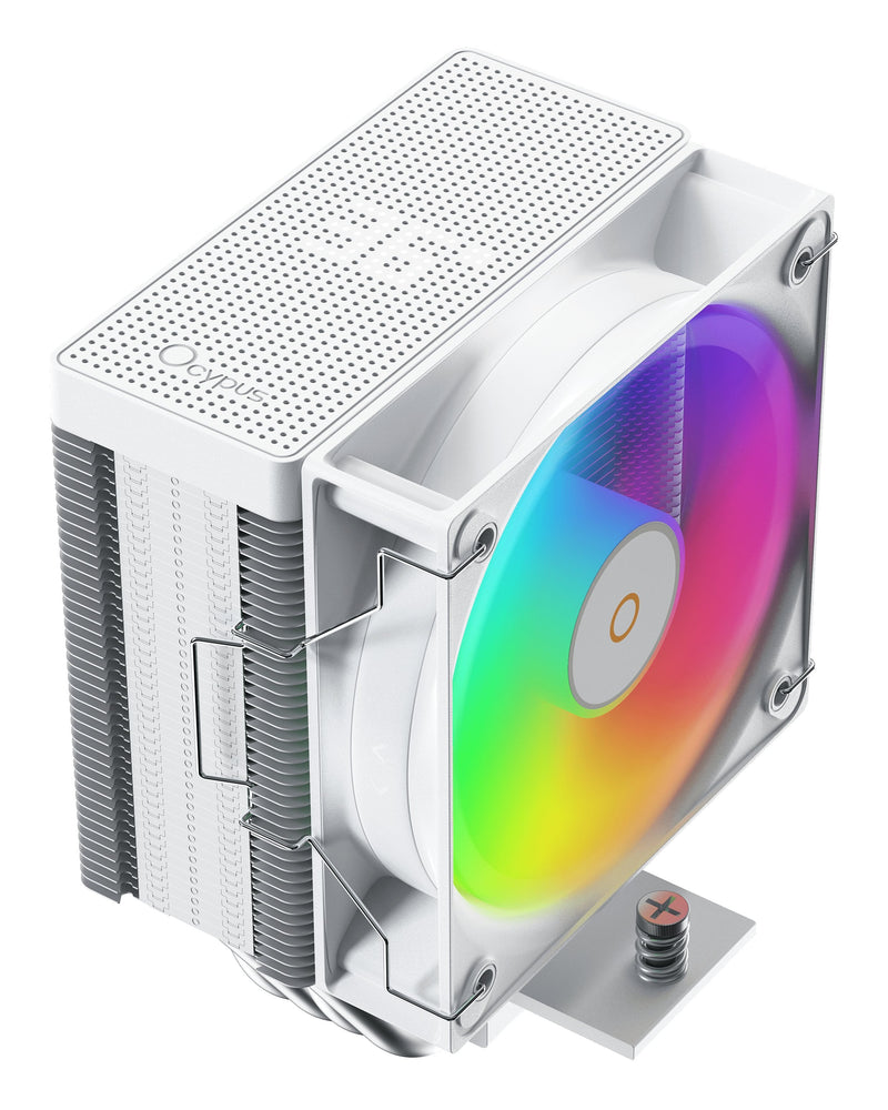 Ocypus Refrigeracion CPU Gamma A40 ARGB Digital White 100MM) GAMMA-A40-WH1NAWD00X-GL