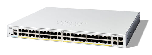 Cisco Catalyst 1200-48P-4G Conmutador L3 Smart 48 X 10/100/1000 (PoE + ) + 4 X Gigabit Sfp Assembly Rack PoE + — image 1