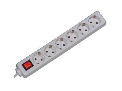 Bachmann Smart 6XCEE7/3 White 1XSCHALTER Power 3,0M CEE7/7 — image 1
