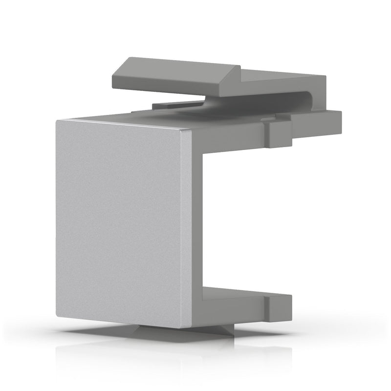 Ubiquiti Keystone Blank Insert, Paquete 24 Cubiertas Grises Panel Connection Keystone White Unifi 24 Ports Uac