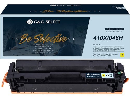 G&g Select Xl-toner Compatible With HP 410X CF412X