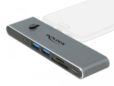 Estación Acoplamiento Dual USB Type-c™ With HDMI USB 3.2 SD PD 3.0 — image 1