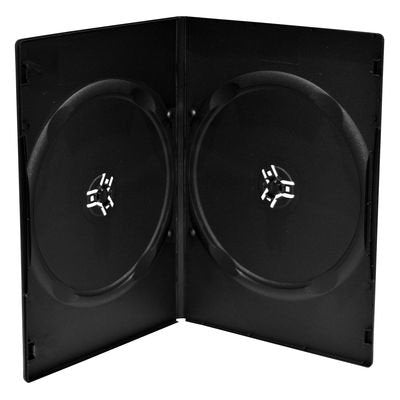 Mediarange Dvd-funda Vacía Schmal 2 Dics 7MM Black 100ST