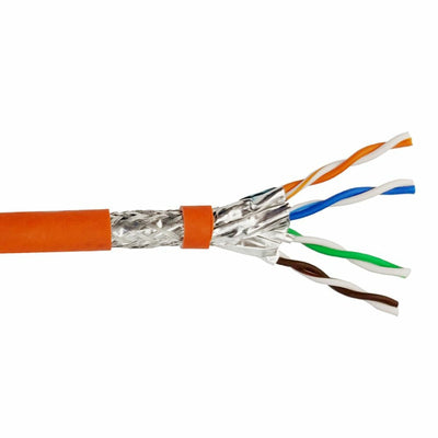 Helos Network Cable High Quality, CAT.7, S / FTP, Pimf, Lszh, Orange Drum 500M — image 1