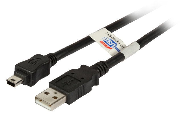 EFB Elektronik Cable K5251SW.5 USB 5M USB 2.0 USB a Mini-usb B Black