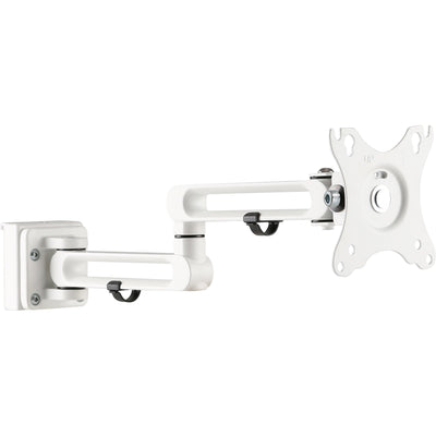 Inline Stand Long Monitor Slatwall 32 White — image 1