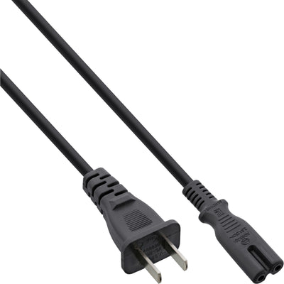 Inline Cable Power Plug China a EURO8 IEC-C7, Black 1,8M — image 1