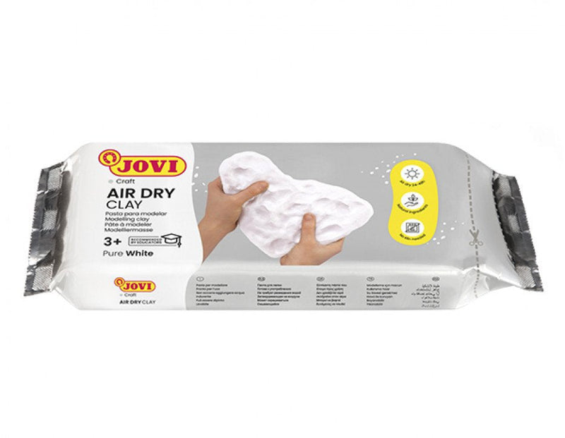 Jovi Air Dry Pastilla Pasta Modelar Endurece Air 1000GR White
