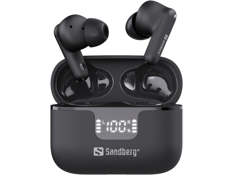 Sandberg Headphones 126-52 True Wireless Stereo (tws) In-ear Música/Uso Diario Bluetooth Black