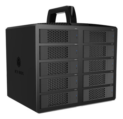 Housing Icybox Diamond Case 3710 10-BAY 2,5/3,5 HDD/SSD — image 1