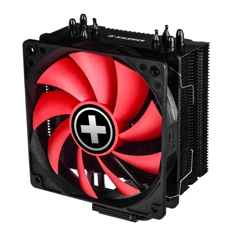 Xilence M704 Enfriador CPU 12CM Black Red