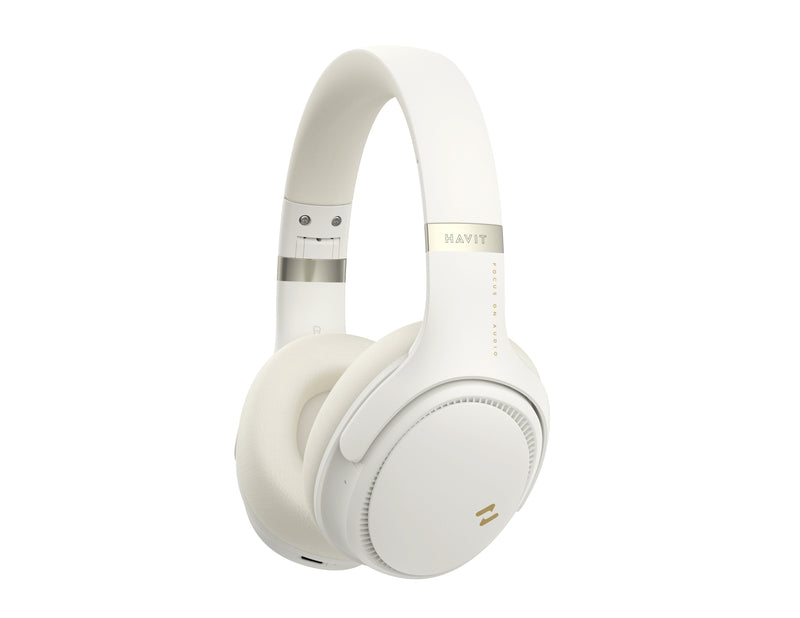 Havit H630BT Pro - Headphones Bluetooth With Anc Yellow Mantequilla)