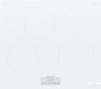 Bosch Board Inducción PIF612BB1E, Número Zonas Cocción 4, Without Frame Wide 60CM, White — image 1