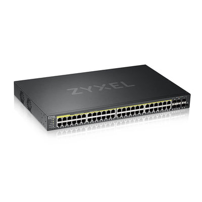 Zyxel Switch GS2220-50HP 44PORT + 4XSFP/RJ45+ 2XSFP PoE + 375W — image 1