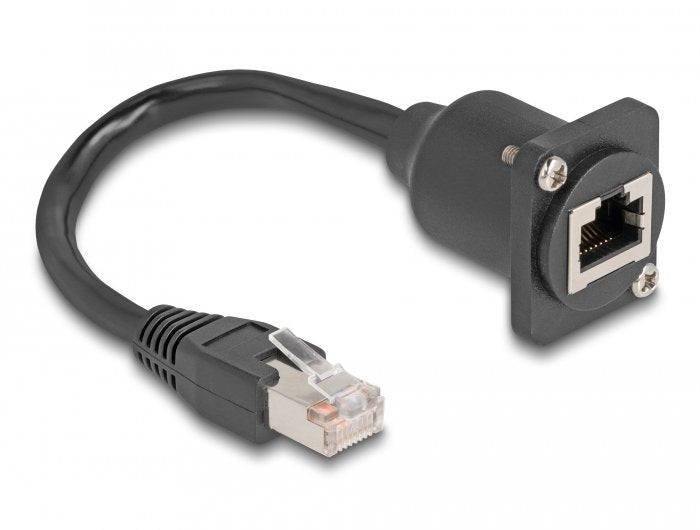 Delock Cable RJ45 Type D Male a Female CAT.5E Sw 20CM