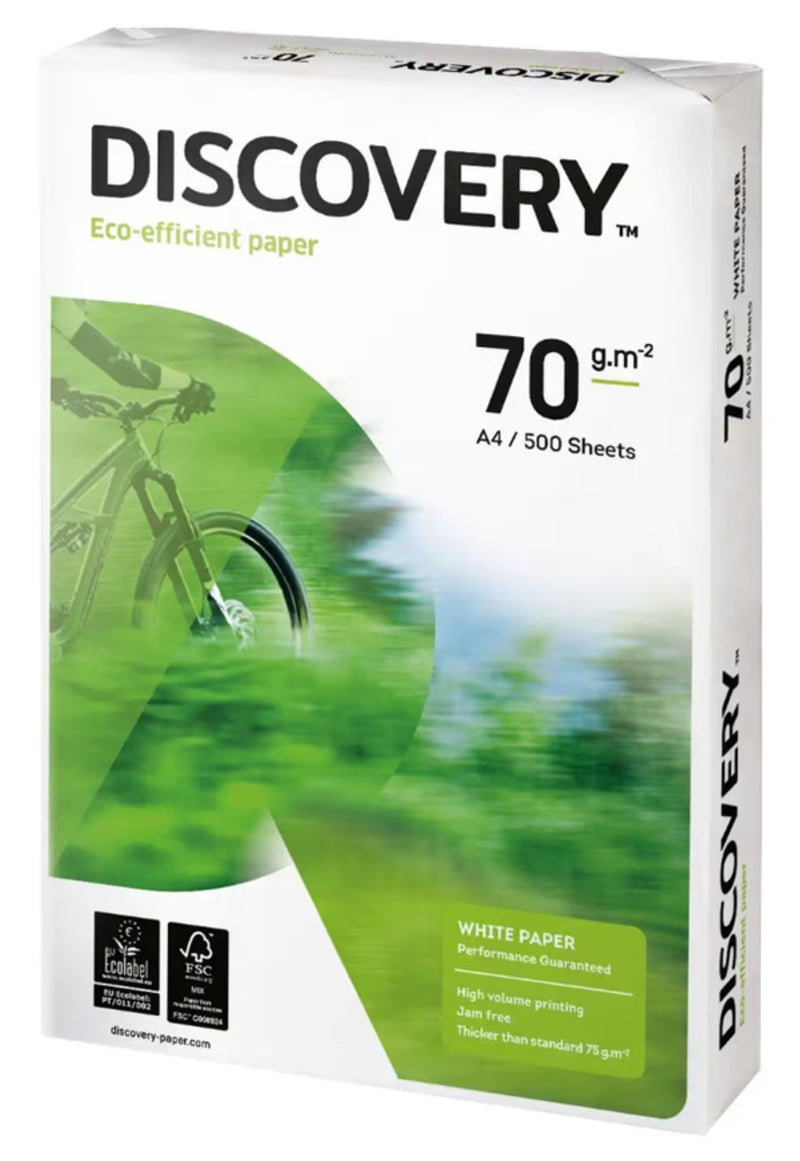 Paper Xero Discovery A4 70G / M2, 500 Hojas
