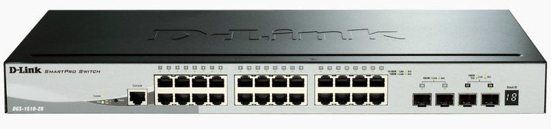 D-link Switch 24G 4SFP + 24X10/100/1000 4XSFP + L3