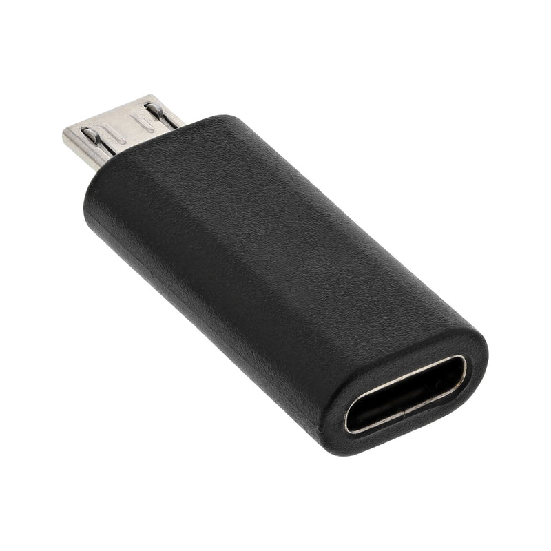 Inline Adapter USB 2.0, Micro-usb Male a USB Type-c Female