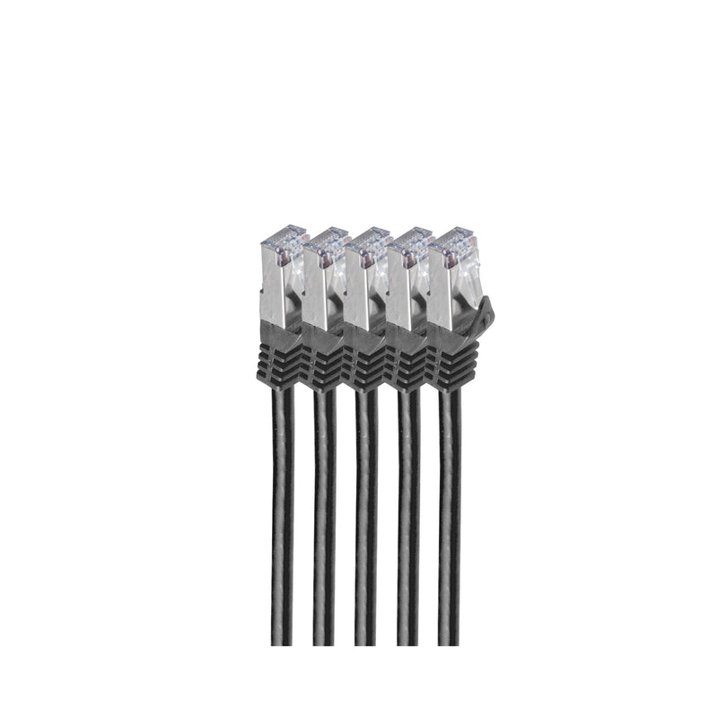 Shiverpeaks RJ45 Network Cable S FTP, CAT.7 VE5, 5M Black