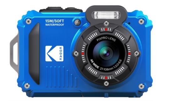 Kodak Camera Compacta Digital Pixpro WPZ2 Blue Waterproof