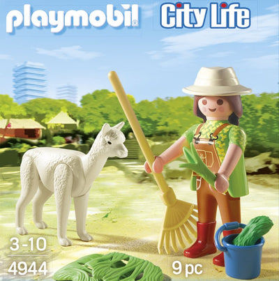 Playmobil 4944 Cuidador Animales With Alpaca — image 1