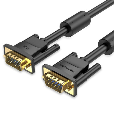 Vention Cable Svga Daebf VGA Male VGA Male 1M Black — image 1