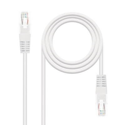 Nanocable Network Cable RJ45 CAT.6 UTP AWG24 2M - White — image 1