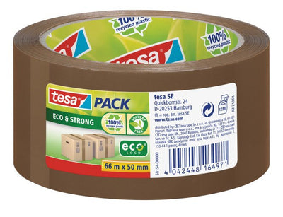 Tesapack Eco & Strong 66M 50MM Brown (impreso) — image 1