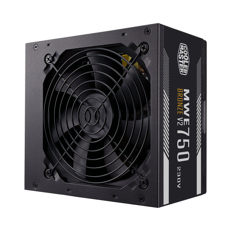 Cooler Master Power Supply Mwe 750 Bronze 230V V2 750W 24-PIN ATX Black Mwe Bronze V2 750W 230V 80 + Bronze MP