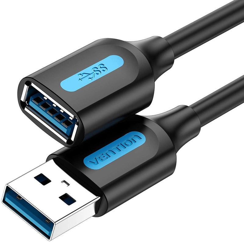 Vention Cable Alargador USB 3.0 Cbhbh USB Male USB Female 2M Black
