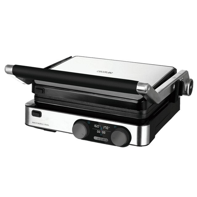 Cecotec Parrilla Rock Grill Dual 2000W