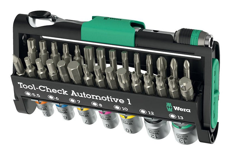 Wera 05049065001, Conjuntos Bits Black/Green
