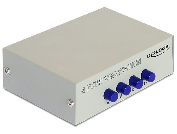 Delock Switch VGA 4 Ports Bidirectional