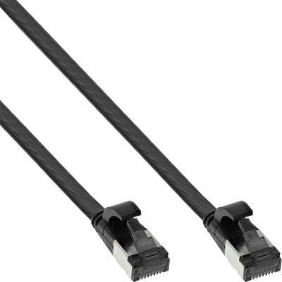 Inline Network Cable Flat , U/FTP, CAT.8.1, Tpe Libre Halógenos, Black 1,5M — image 1