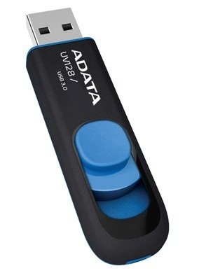 ADATA USB Flash Drive 64GB USB 3.0 Dashdrive UV128 Black — image 1