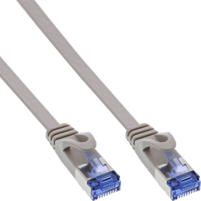 Inline Network Cable Flat , U/FTP, CAT.6A, Grey 5M — image 1