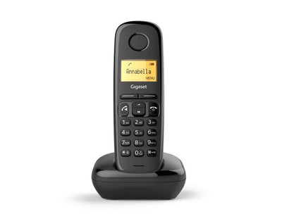 Gigaset A270A Phone Dect/Analógico Identificador Llamadas Black — image 1