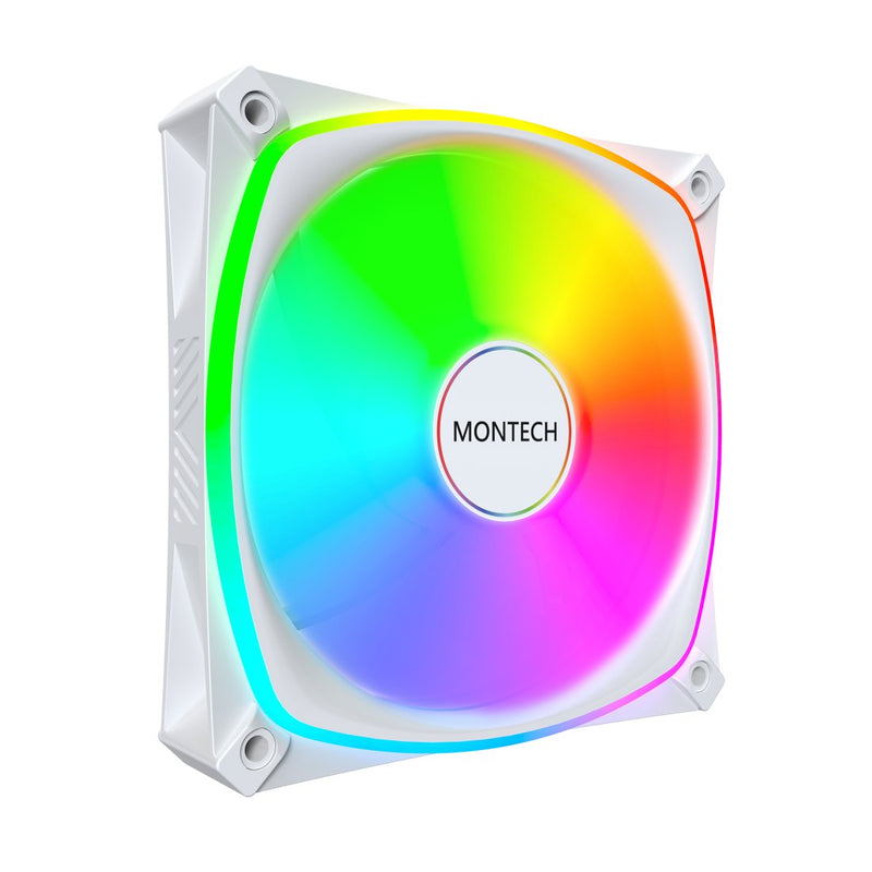 Montech Fan PC AX120 Pro 12CM White 3 Pieces