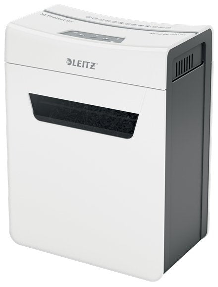 Leitz Paper Shredder Documentos Iq 8X Protectp P4 / 4X28 / 8 Hojas / 14L / Clip /