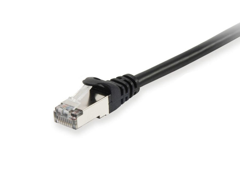 Equip Network Cable CAT.6 S/FTP 2x RJ45 0.25M Negro Lszh