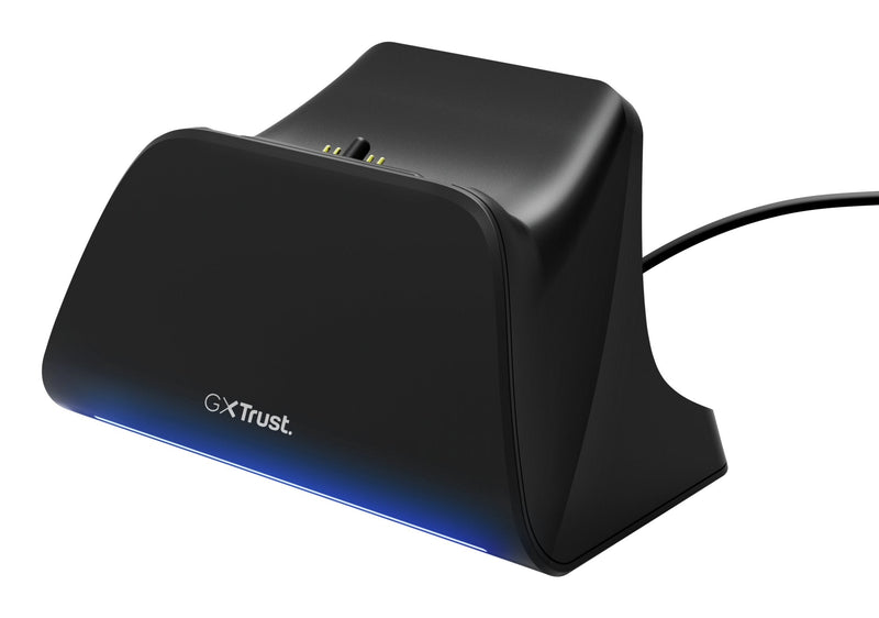 Trust Base Charging Fast PS5 Gxt 255 Black Stand Charging Fast / Indicadores Lumínicos