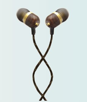 Headphones Marley Smile Jamaica Earbuds, In-ear, Wired, Microphone, Brass